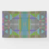 Green Blue Lila Geometric Banner (Horizontal)