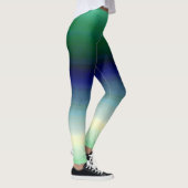 Green Blue Ombre Leggings (Rechts)
