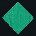 Green Blue Pet Large Bandana with White Dots Halstuch<br><div class="desc">Give your pet a fresh,  playful look with this Green Blue Large Bandana adorned with white dots. Crafted from soft,  breathable fabric,  it ensures comfort for daily wear or special occasions. The vibrant hue and classic pattern make it a charming accessory for stylish pets of all sizes.</div>