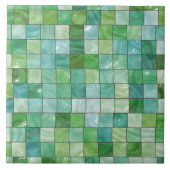 Green Blue Pool Tile Marmormuster Fliese (Vorderseite)