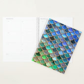 Green Blue Shiny Ombre Glitzer Mermaid Scales Planer (Anzeige)