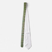 Green Blue Stripe Gefärbte Krawatte Necktie (Rückseite)