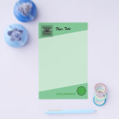 Green Blume Ribbon von Kenneth Yoncich Flyer (Einzeln)