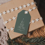 Green Boho Polka Dot Christmas Geschenkanhänger<br><div class="desc">Diese grünen Polka Dot Weihnachtsgeschenke sind perfekt für Ihren modernen böhmischen Landgasthof-inspiriert Urlaub Gruß. Der klassische rustikale, aber feine handgezeichnet Schriftart verleiht ihm einen erdigen Vintagen Look und behalte ihn niedlich und einfach. Die Polka-Punkte kommen in Erdtönen wie Rot, Salbei, Rosa, Rosa, Terrakotta, Rost und Bräune. Das Design ist ausgezeichnet...</div>