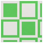 Green Bold Mod Squares ~ im großen Stil Stoff (Nahaufnahme)