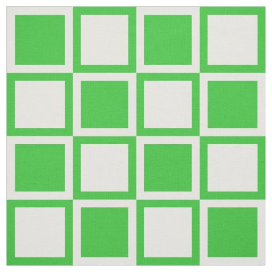 Green Bold Mod Squares ~ im großen Stil Stoff (Muster)