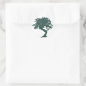 Green Bonsai Tree Sticker (Tasche)