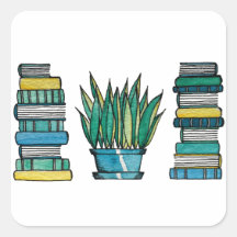 Green Books Stickers