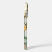 Green Botanical iPhone Case Luxury Leaf Design (Rückseite / Rechts)