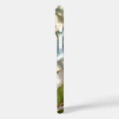 Green Botanical Stained Glass Phone Case (Rückseite / Links)