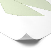 Green Bow Coquette Poster (Ecke)