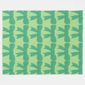 Green Bow Fleecedecke (Vorderseite (Horizontal))