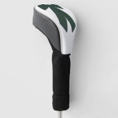 Green Bow Golf Head Cover Golf Headcover (angewinkelt)