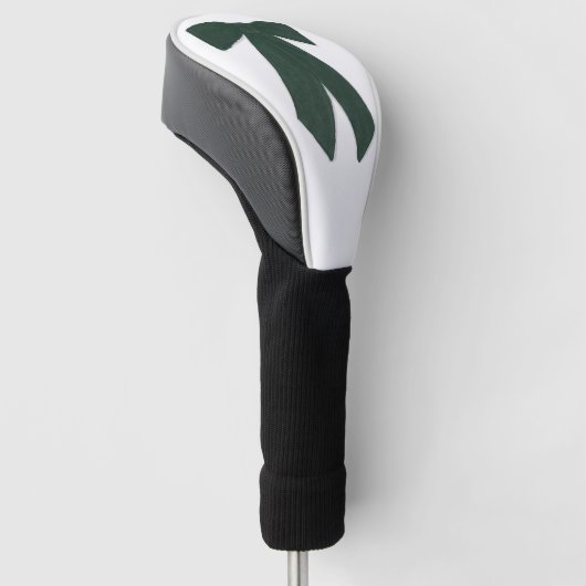 Green Bow Golf Head Cover Headcover (angewinkelt)