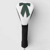 Green Bow Golf Head Cover Headcover (Vorderseite)