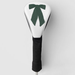 Green Bow Golf Head Cover Headcover