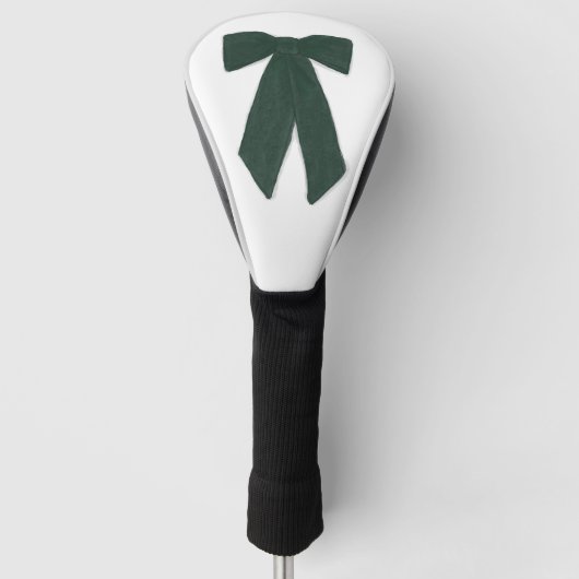 Green Bow Golf Head Cover Headcover (Vorderseite)