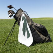 Green Bow Golf Towel Golfhandtuch (Gras)