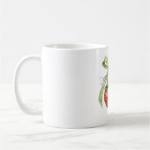 Green Bow Red Strawberries Fruit Kaffeetasse (Links)