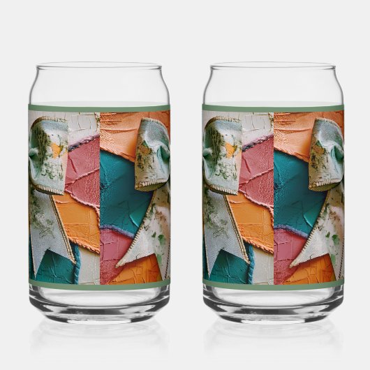 Green Bow Soda Glass Dosenglas (Links)