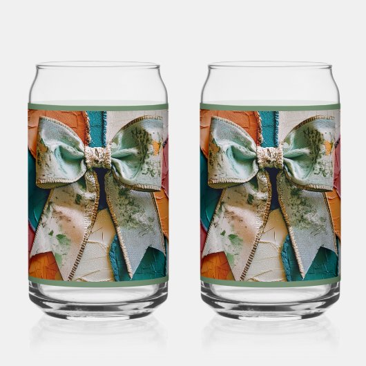 Green Bow Soda Glass Dosenglas (Rückseite)