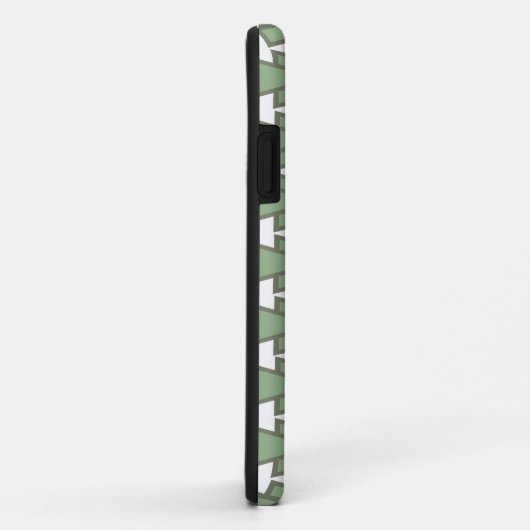 Green Bowties Case-Mate iPhone Hülle (Hinten/Rechts)