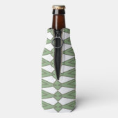 Green Bowties Flaschenkühler (Flasche Rückseite)