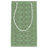 Green Bowties Kleine Geschenktüte (Vorderseite)