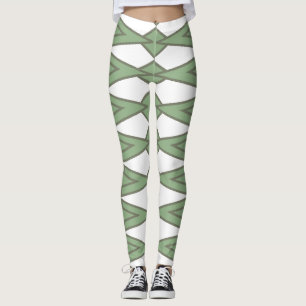 Green Bowties Leggings