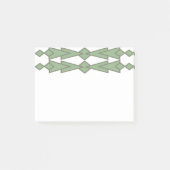 Green Bowties Post-it Klebezettel (Vorderseite)