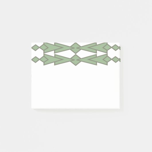 Green Bowties Post-it Klebezettel (Vorderseite)