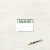 Green Bowties Post-it Klebezettel (Auf Schreibtisch)