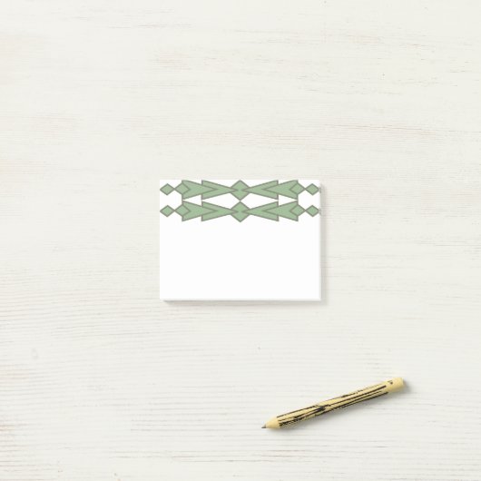 Green Bowties Post-it Klebezettel (Auf Schreibtisch)