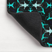 Green Boxerdogs Mousepad (Ecke)