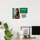Green Boxes & Foto Abschluss Poster (Heimbüro)