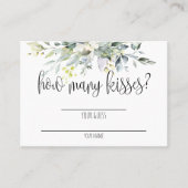 Green Brautparty Game Card Platzkarte (Vorderseite)