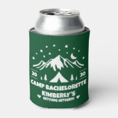 Green Bride Camp Bachelorette Dosenkühler (Kanne Vorderseite)