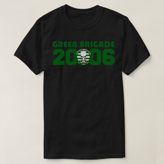 Green Brigade ULTRAS 2006 Celtic FC Classic T Sh T-Shirt (Design vorne)