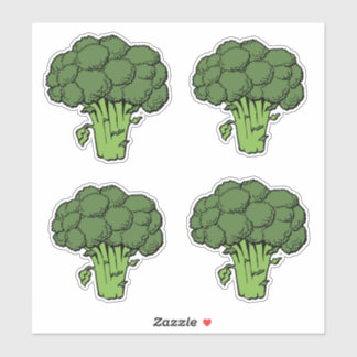Green Broccoli Aufkleber