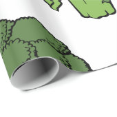 Green Broccoli Geschenkpapier (Rolleneckpunkt)
