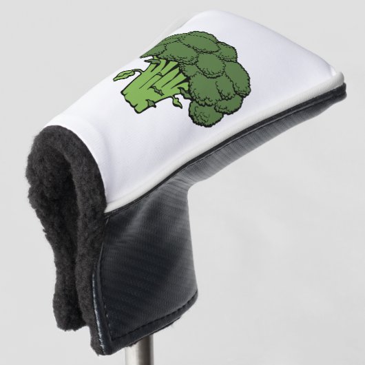 Green Broccoli Golf Headcover (3/4 Vorderseite)