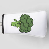 Green Broccoli Golf Headcover (Vorderseite)
