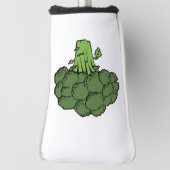 Green Broccoli Golf Headcover (Rotieren 90)