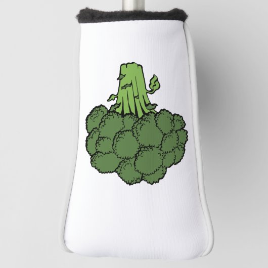 Green Broccoli Golf Headcover (Rotieren 90)