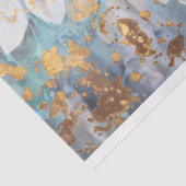 Green Bronze Dragonfly Vintag Blumendekoupage Seidenpapier (Ausschnitt)