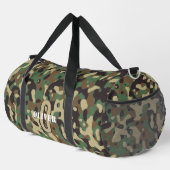 Green Brown Beige Camouflage Camouflage Monogram N Duffle Bag (Rechte Ecke)