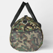 Green Brown Beige Camouflage Camouflage Monogram N Duffle Bag (Rechts)