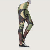 Green Brown Camou Leggings (Rechts)