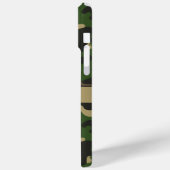Green Brown Camouflage Personalized Case-Mate iPhone Hülle (Rückseite / Links)