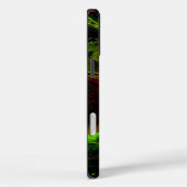 Green Brown pouring colour Case-Mate iPhone Hülle (Rückseite / Rechts)